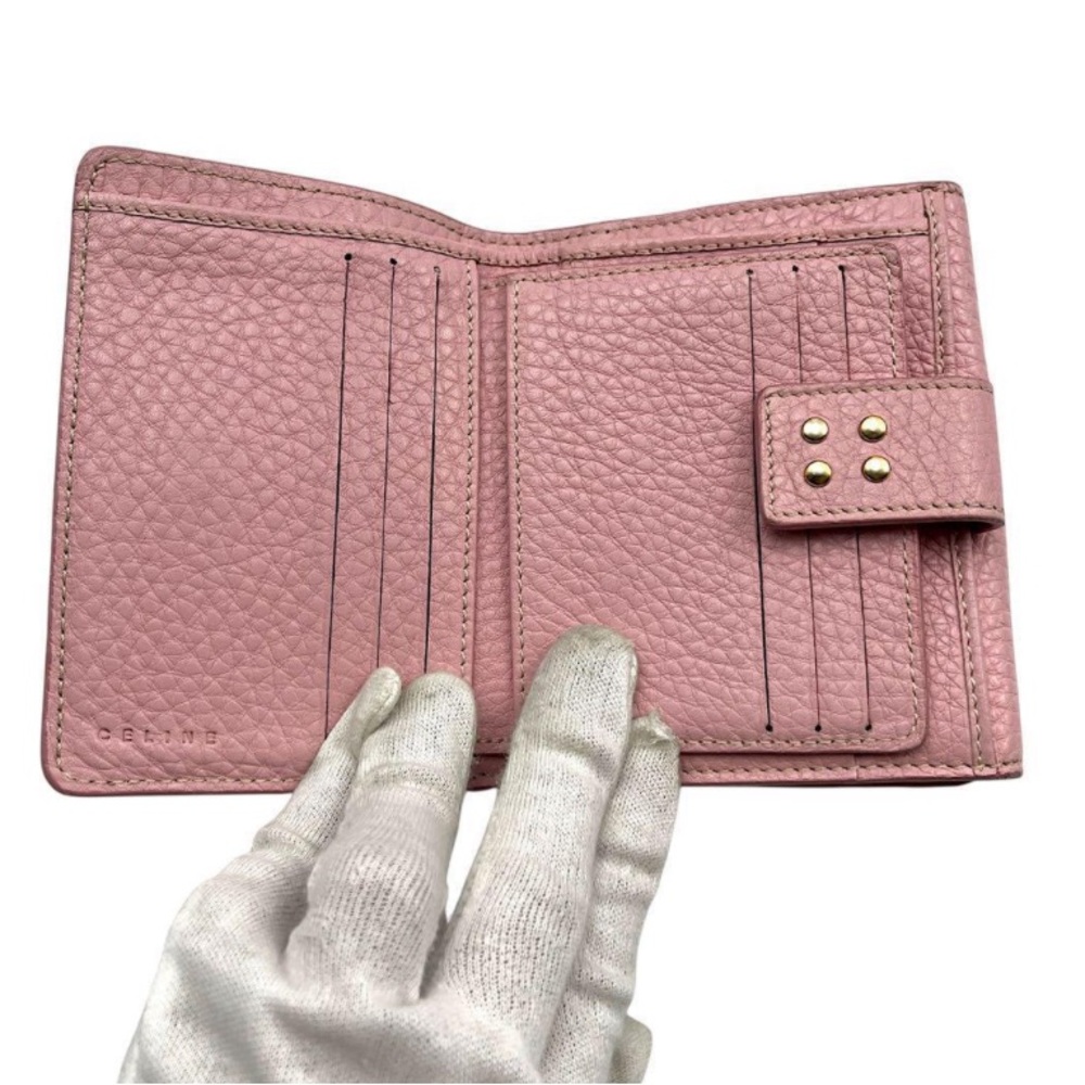 Celine Pink Leather Wallet - Picture 7 of 10